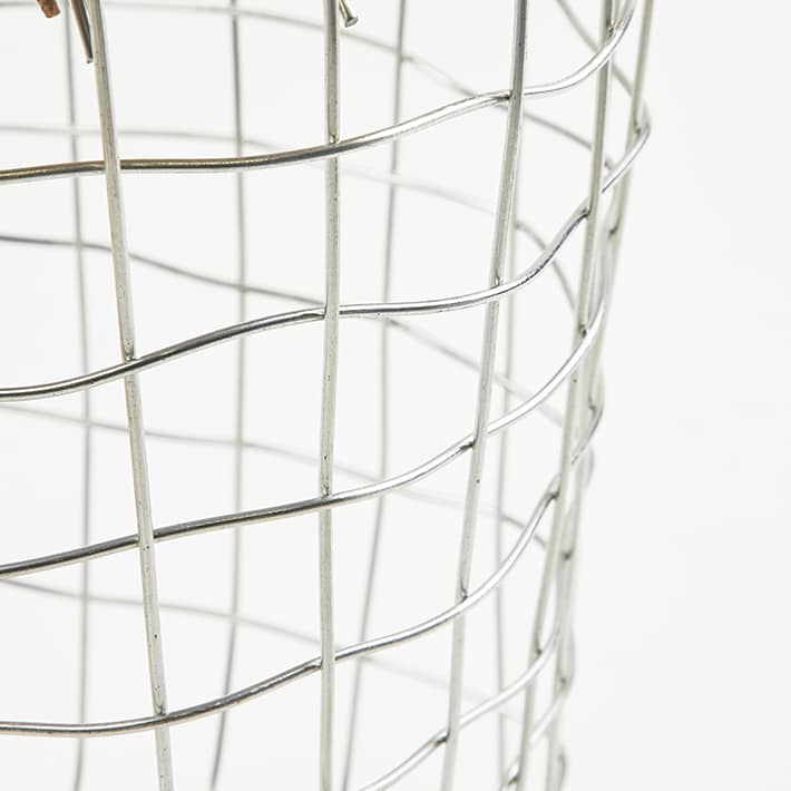 RATTAN TOP WIRE BASKET S - Image 5
