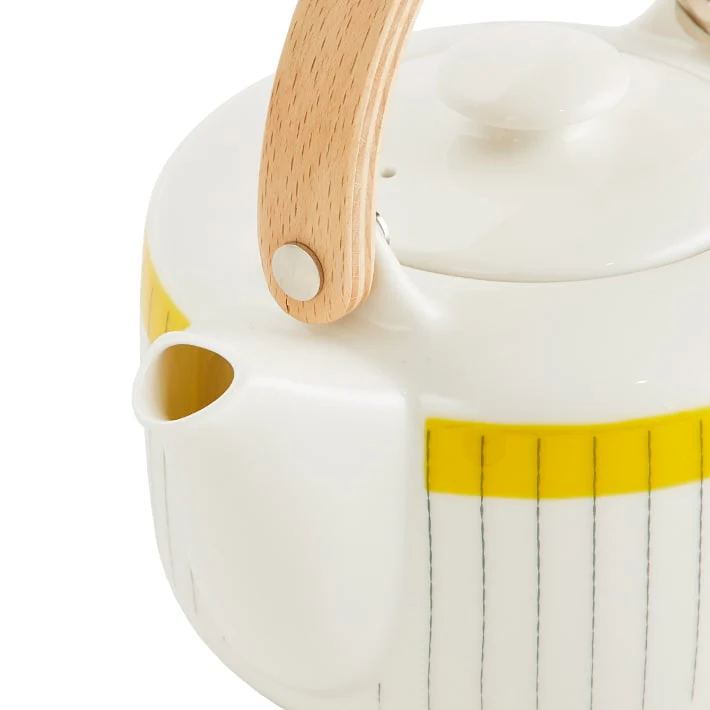 Cirkus TEA POT curtain イエロー - Image 3